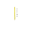 Single Yellow flat shoelace